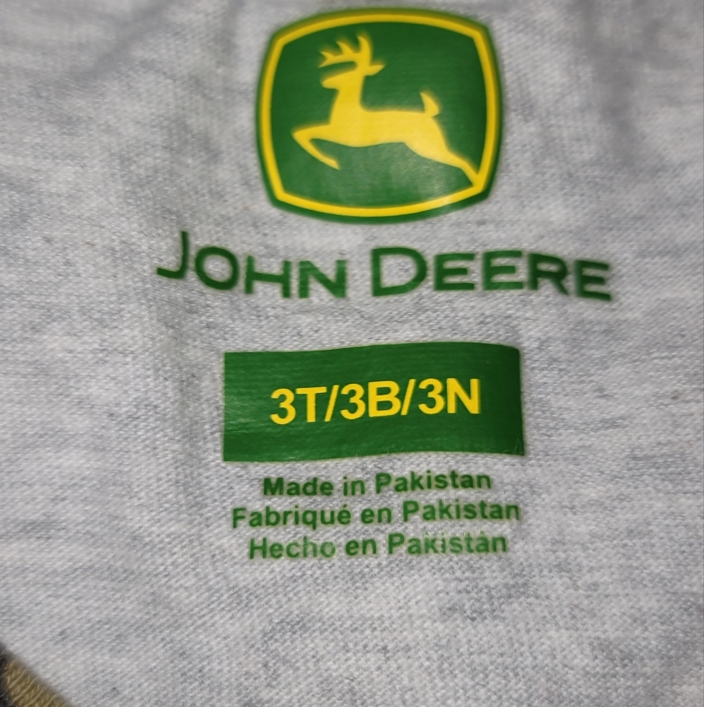 🦌Boys Size 3T John Deere Long Sleeve Shirt🦌 - Picture 4 of 4